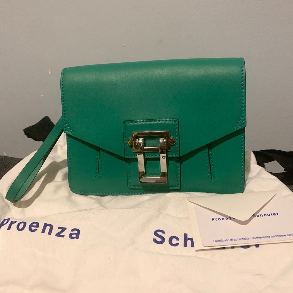 Proenza Hava Clutch in Aloe (NWT - AUTHENTIC)